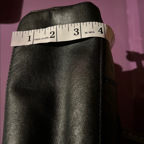 Vintage Spiegel Black Leather Hand Bag - Picture 9 of 10